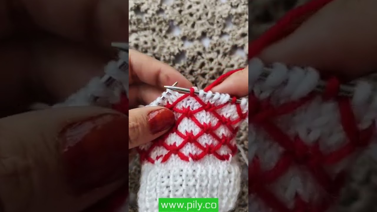 Knit tutorial - step-by-step knitting tutorial #Shorts