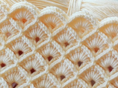 WONDERFUL???????? crochet knit blanket pattern. how to make knit vest. knitting bag pattern✅