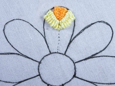 New hand embroidery needle weaving #sewing variation unique flower design by #RoseWorld