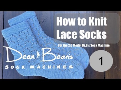 How to Knit Lace Socks Part 1