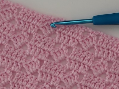????????Fast & Easy Crochet Baby Blanket for Beginners or Pros - Moss Stitch Baby Blanket Crochet Tutorial