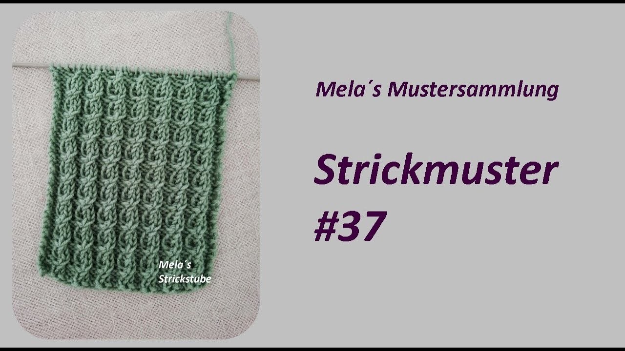 Strickmuster #37. knitting pattern