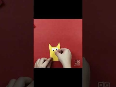 DIY Paper Owl Bookmark. | Easy paper Crafts for Kids by 92crafts.