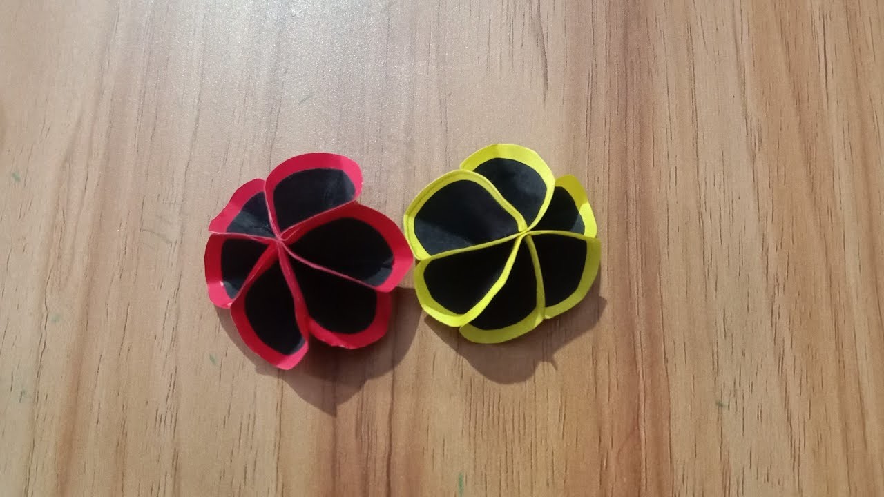 Simple paper flower.easy & beautiful paper craft #shorts#