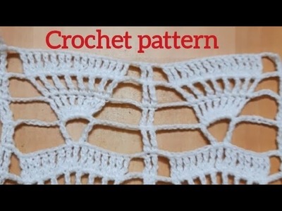 Easy and Beautiful Crochet pattern for Shrug ,shawl, scarf, summer sweater etc. |beginners tutorial