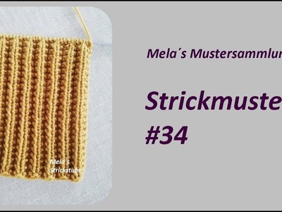 Strickmuster #34. knitting pattern