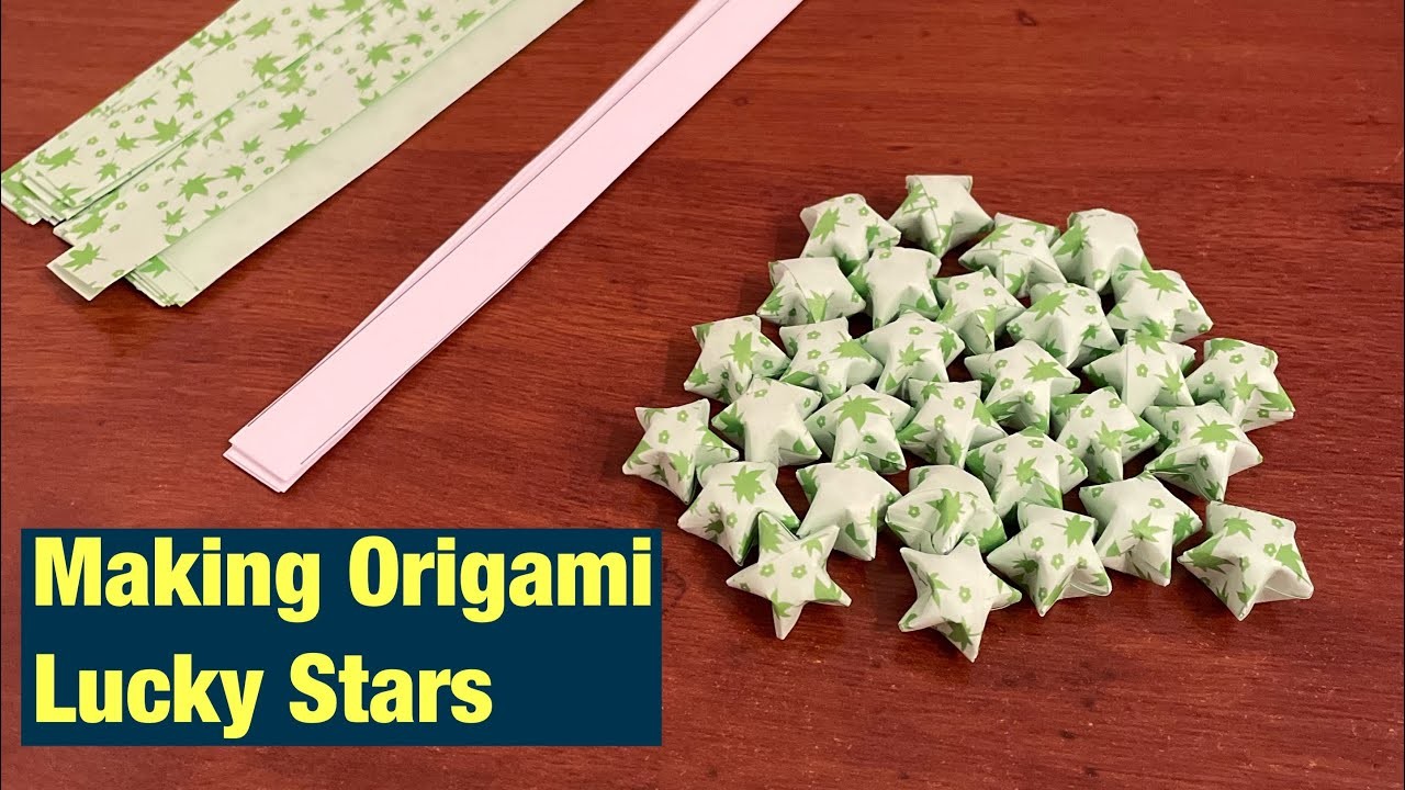 Making Origami Lucky Stars (part 1) by star-in-a-jar-22