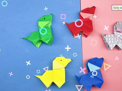 Origami | How to make easy Paper Dog for Kid #Origami #craft #paper_dog