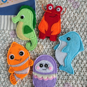 Finger puppets Felt finger puppets Felt animals Children puppets Gifts for kids First birthday