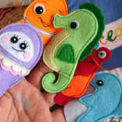 Finger puppets Felt finger puppets Felt animals Children puppets Gifts for kids First birthday