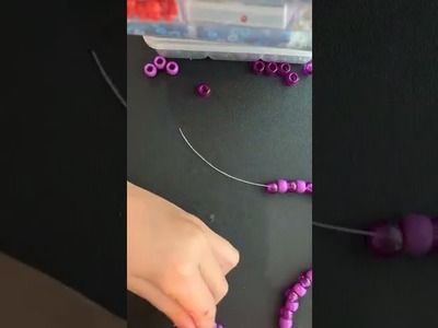 Making a necklace