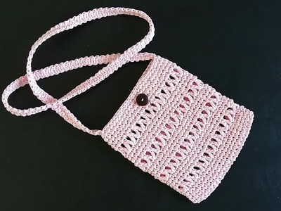 Easy DIY Crochet Raffia Bag  for Beginners​????????Step by step????????????