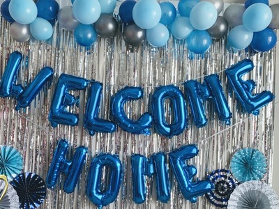 Welcome Home Party Decorations| Surprise Decoration Home Ideas