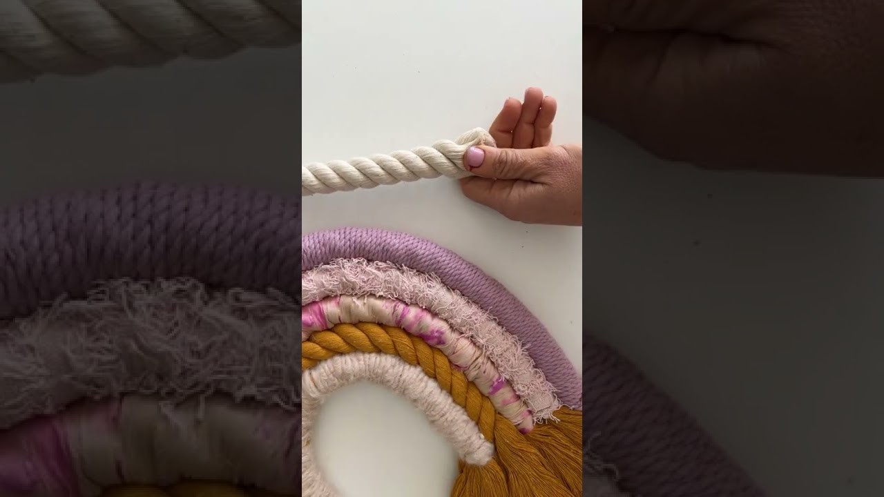 Macrame Rainbow DIY Tutorials