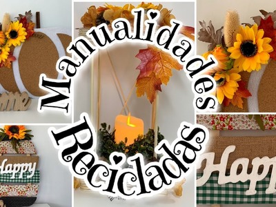 3 Nice crafts to decorate your HOME. Manualidades Recicladas. Ideas Creativas. Artesanato