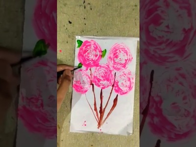 Easy way to make flowers #Easy #flower#trick  #drawing #short #swarasdrawing like, share, subscribe