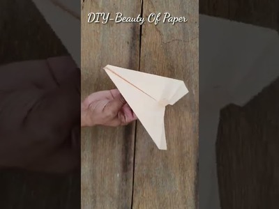 How to fold a paper airplane | Shorts | DIY-Beauty Of Paper