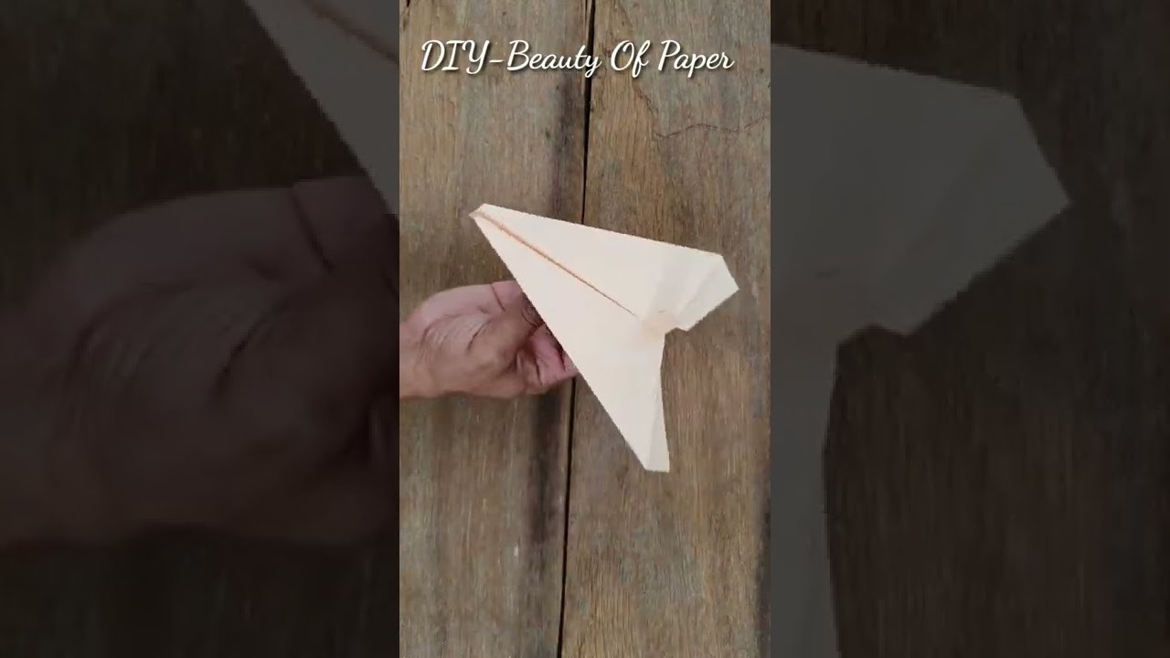 How to fold a paper airplane | Shorts | DIY-Beauty Of Paper