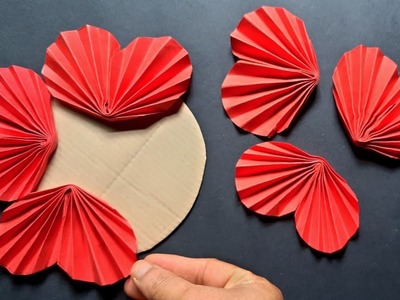 Beautiful and Easy Paper Flower Wall Hanging.Diy Wall Hanging. Wall Decor Ideas. Diy Wallmate
