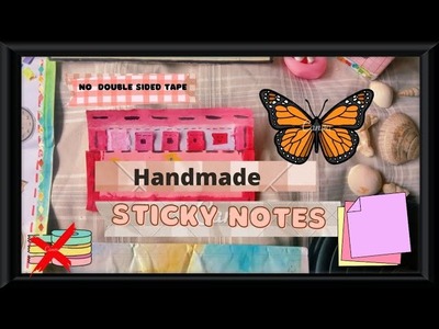 ???? DIY Cute School Supplies✨ || How to make Sticky Notes Pink Set At Home ????