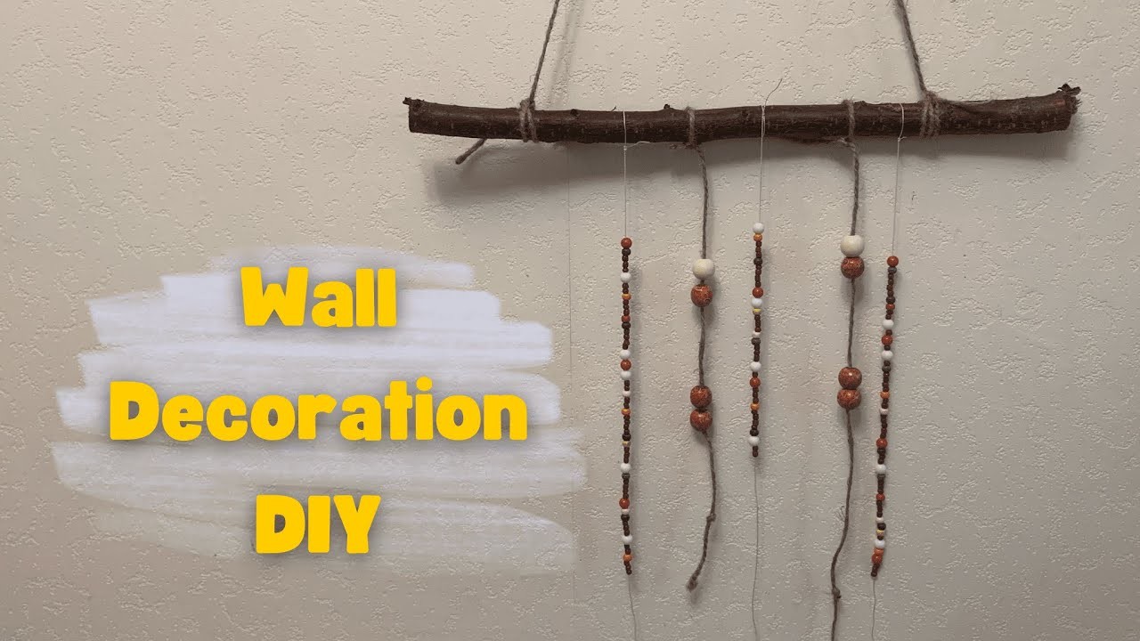 Easy Wall Decoration DIY  - KIDS craft - Craft Ideas