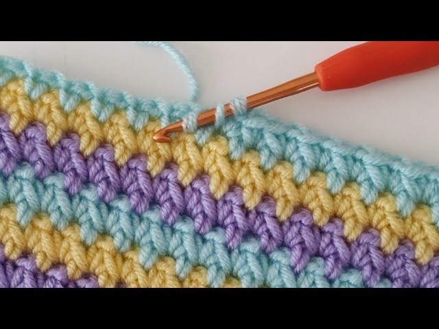 ????????FANTASTİC & free Crochet Baby Blanket pattern for Beginners 2022 - how to crochet a mood blanket