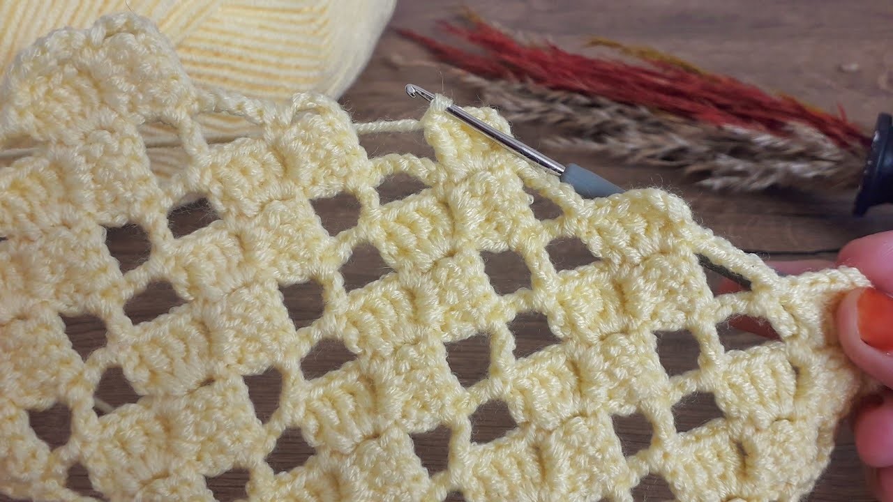 Easy Crochet blanket ???????? how to knit for beginners????Easy baby blanket????#crochet #knitting