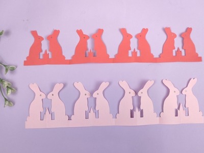 Cut Rabbits From Paper | DIY With Bee