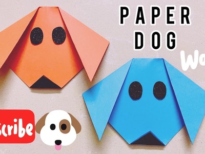 PAPER DOG | DIY PAPER CRAFTS #papercraft #paperdog #youtubeshorts