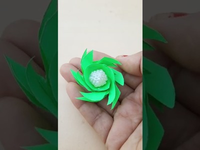 How to make paper flower Easy paper flower| Paper flowers| Paper flower making#shorts#shorts