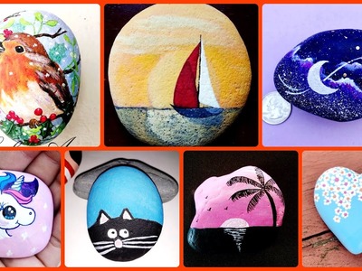 Diy Latest Pebble Crafts | Painting Crafts !