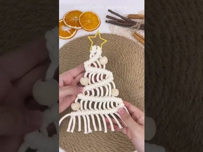 How To Make Macrame Christmas Tree