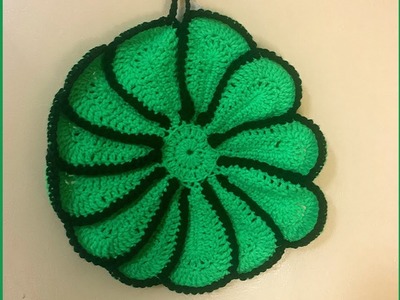 HOW TO CROCHET EASY AND UNIQUE POT HOLDER
