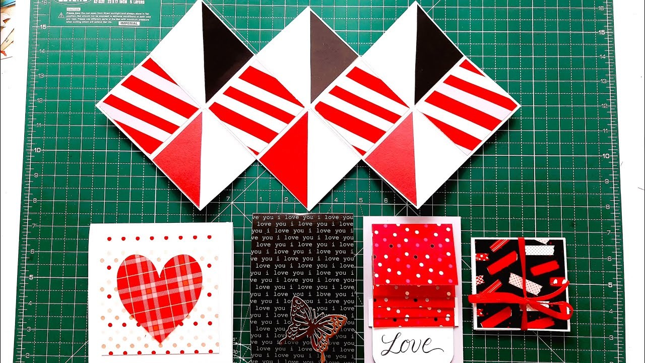 How to Make Cards for Scrapbook | Scrapbook Cards Ideas | Handmade Cards | Tutorial