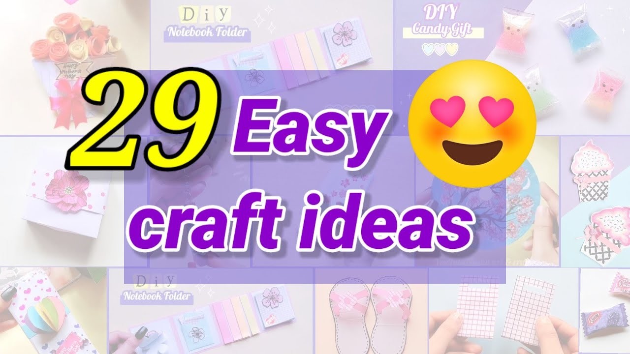 29 Easy!! ???? Craft ideas at home. DIY. paper craft ideas. crafts