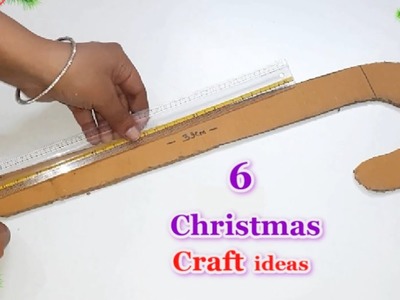 6 Economical Christmas Decoration idea with Simple material |DIY Affordable Christmas craft idea????105