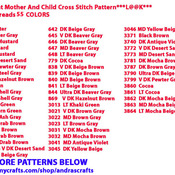 Elephant Mother & Child Cross Stitch Pattern***LOOK***Buyers Can Download Your Pattern As Soon As They Complete The Purchase