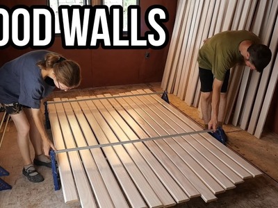 DIY Tongue and Groove Wall Boards- From Start to Finish