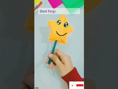 Paper star | 3d paper star | paper crafts #shorts #shortsvideo #shortsfeed