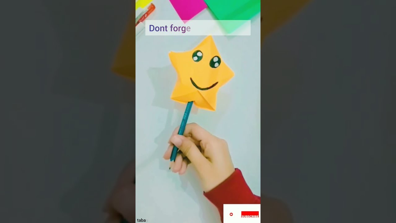 Paper star | 3d paper star | paper crafts #shorts #shortsvideo #shortsfeed