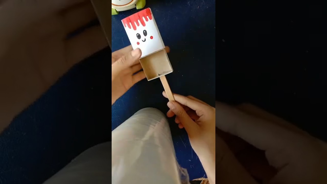 How to make cue ice cream gift box at home.gift ????