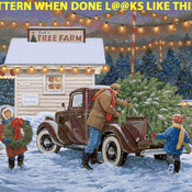 Getting Our Tree Cross Stitch Pattern***L@@K***Buyers Can Download Your Pattern As Soon As They Complete The Purchase