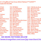 BIRDS Cardinals In DogWood Tree Cross Stitch Pattern***LOOK***Buyers Can Download Your Pattern As Soon As They Complete The Purchase