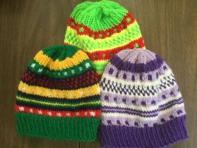 3 and 5 Color Hats