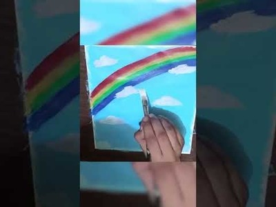 Beautiful Rainbow Drawing | | #Shorts | How to draw rainbow | littlezikraart