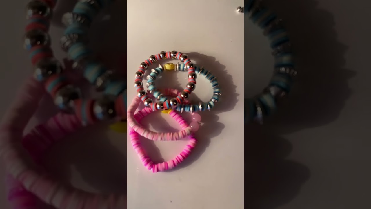 POV: you spent an hour making bracelets????????????￼