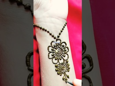 #shorts Amazing bracelet mehndi design