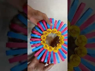 Unique Wall Hanging Craft Ideas. Home Decoration Ideas #shorts #ytshorts #viral