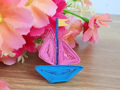 Beautiful Sailboat Paper Twist
