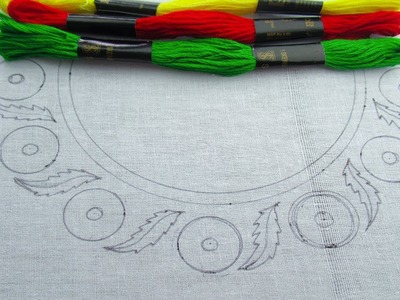 Super Unique Hand Embroidery Neckline Design For Dress Or Blause Easy Neck Embroidery Tutorial